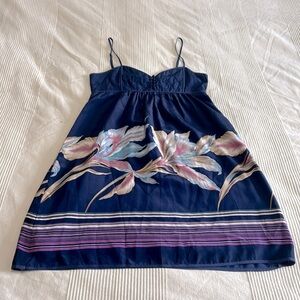 Yumi Kim Silk Floral Mini Dress Size Small